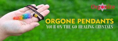 ORGONE PENDANTS your on the go healing crystals