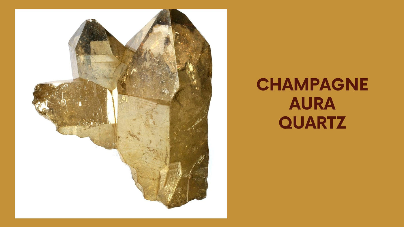 Champagne Aura Quartz - Perfection In Every Facet!
