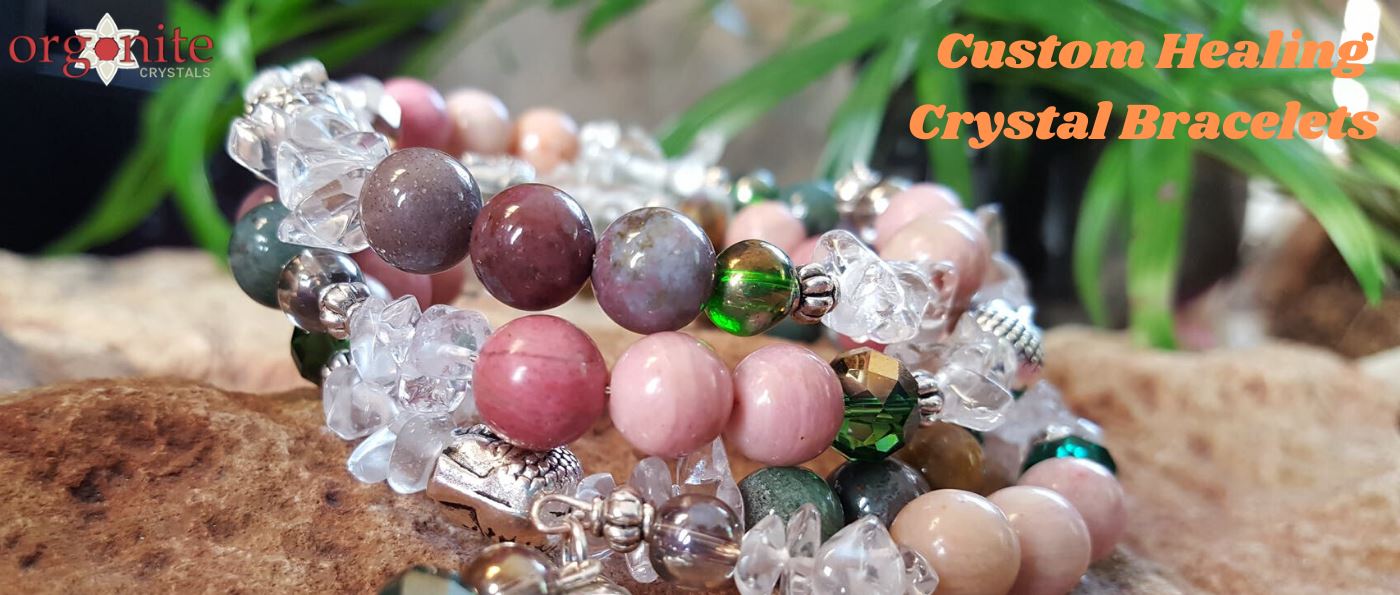 Custom Healing Crystal Bracelets