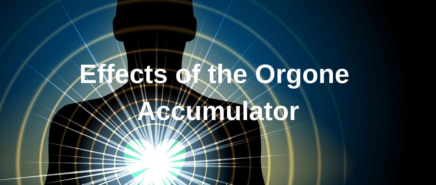 Effect of the orgone accumulator