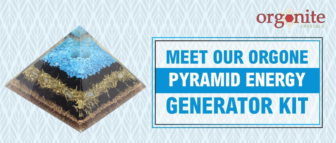 Meet our Orgone Pyramid Energy Generator Kit