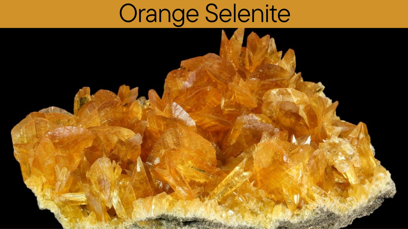 Orange Selenite - The Healing and Psychic Stone!