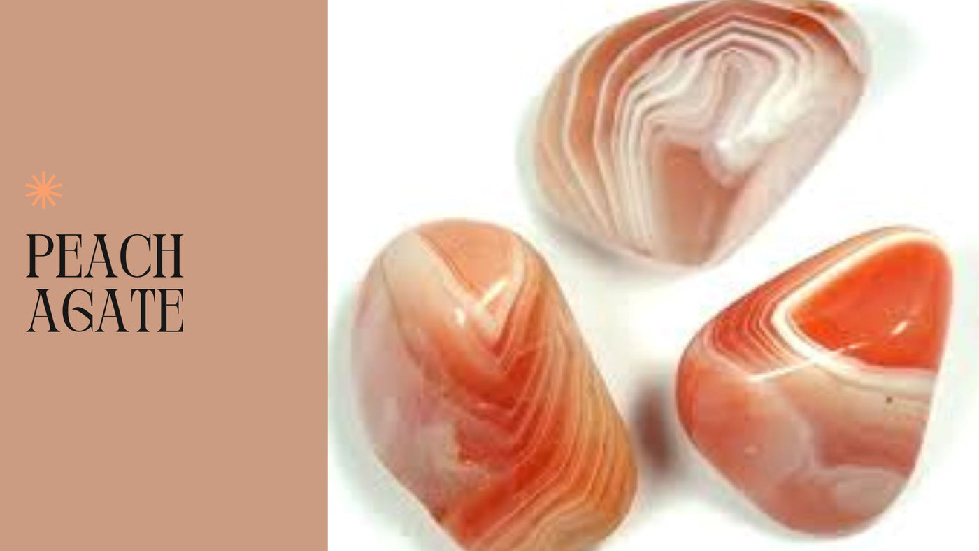 Peach Agate - The Stone for Peace and Harmony!