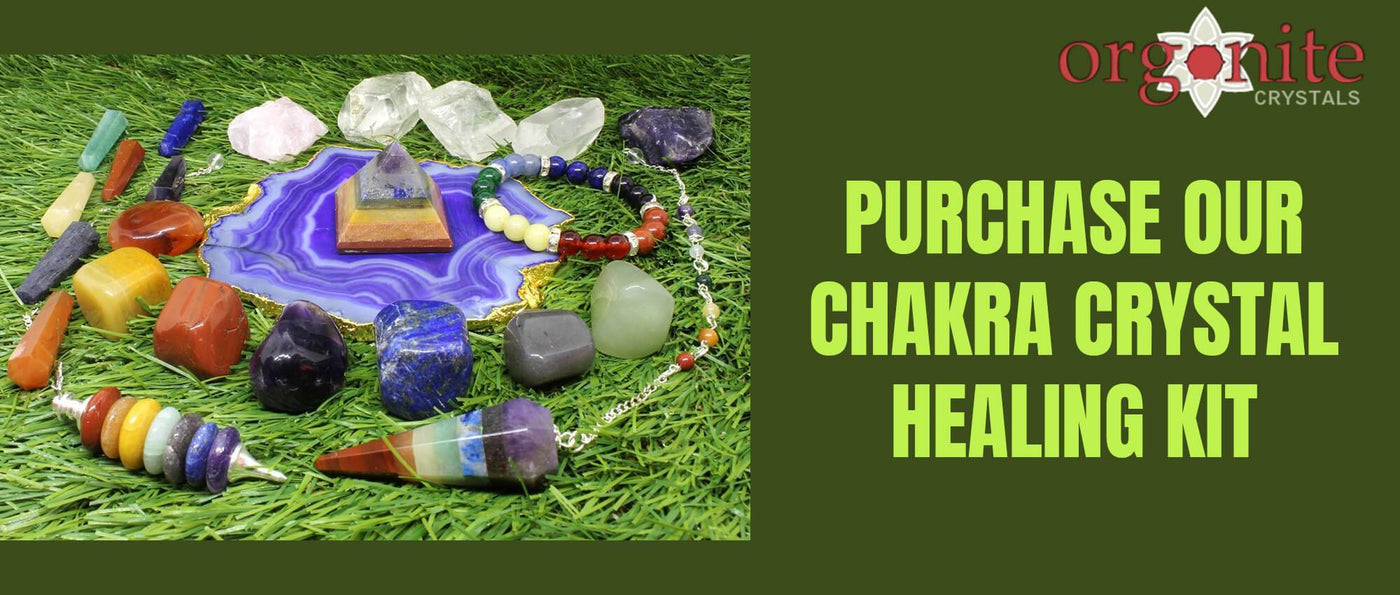 Purchase our Chakra Crystal Healing Kit