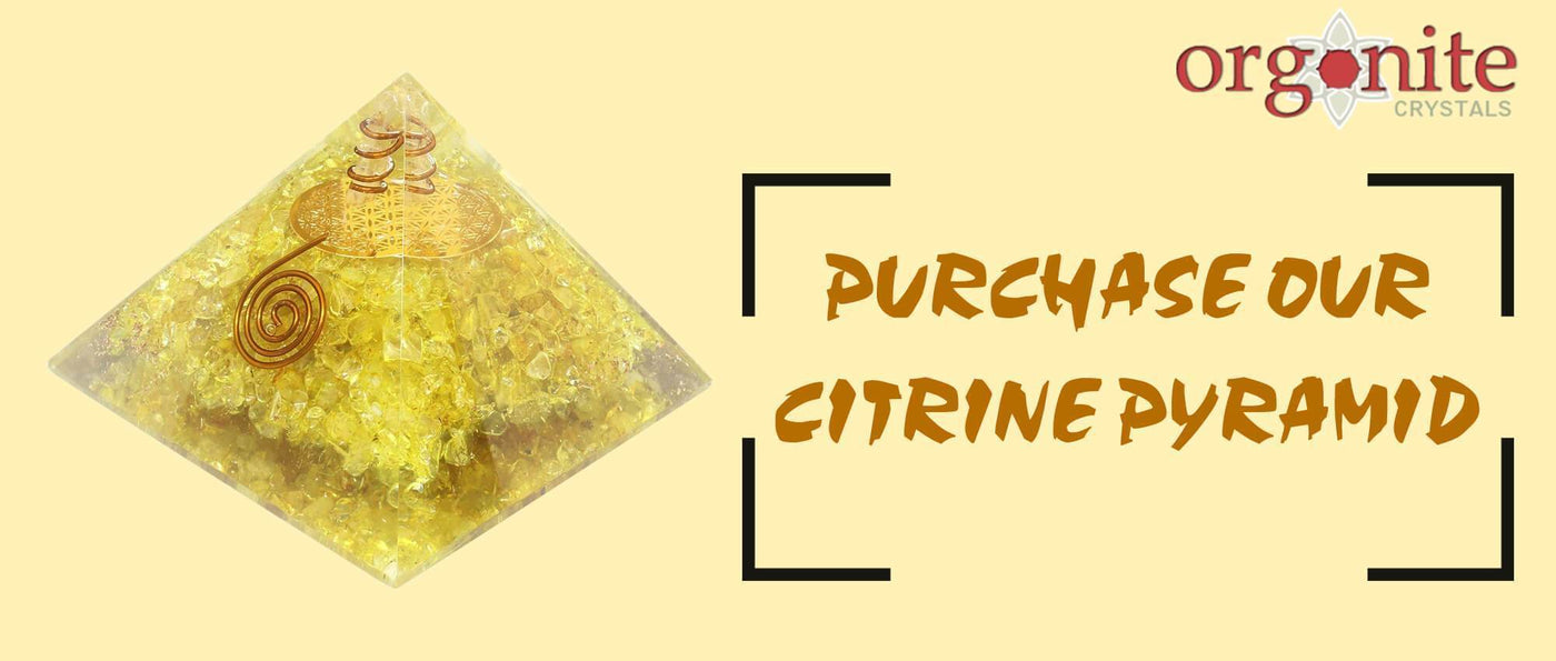 Purchase our Citrine Pyramid