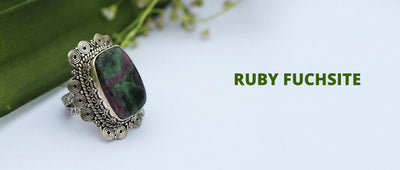 Ruby Fuchsite : Perfect Heart Stone