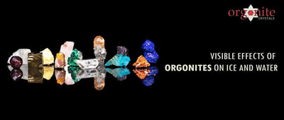 VISIBLE EFFECTS OF ORGONITES ON ICE AND WATER