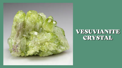 Vesuvianite Crystal - The Queen of the Garnets!