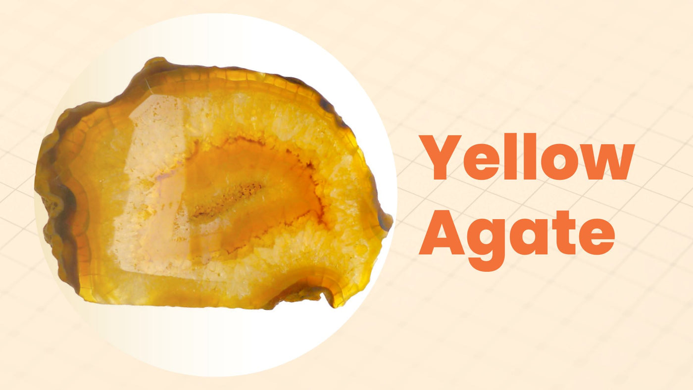 Yellow Agate - Known As the Stone of Prosperity and Good Health!